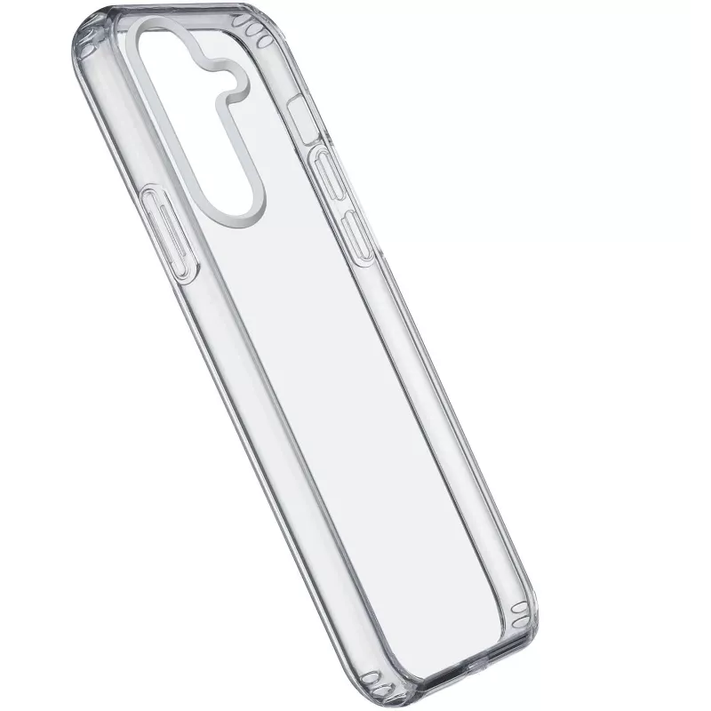 Funda Cellularline CLEARDUOGALS24FET Clear Strong para Samsung S24 FE, transparente