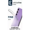 Funda Cellularline Galaxy S24 Fe 17 cm transparente