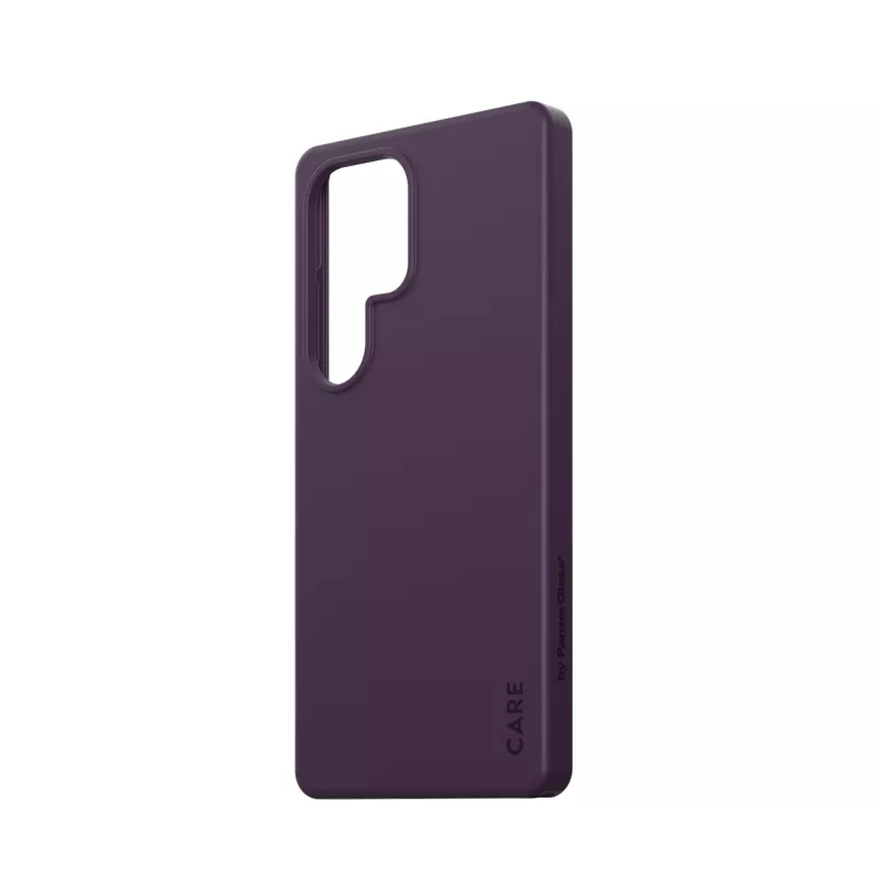 Funda PanzerGlass CARE™ by ® Case morada ciruela con compatibilidad Qi para Samsung Galaxy S25 Ultra