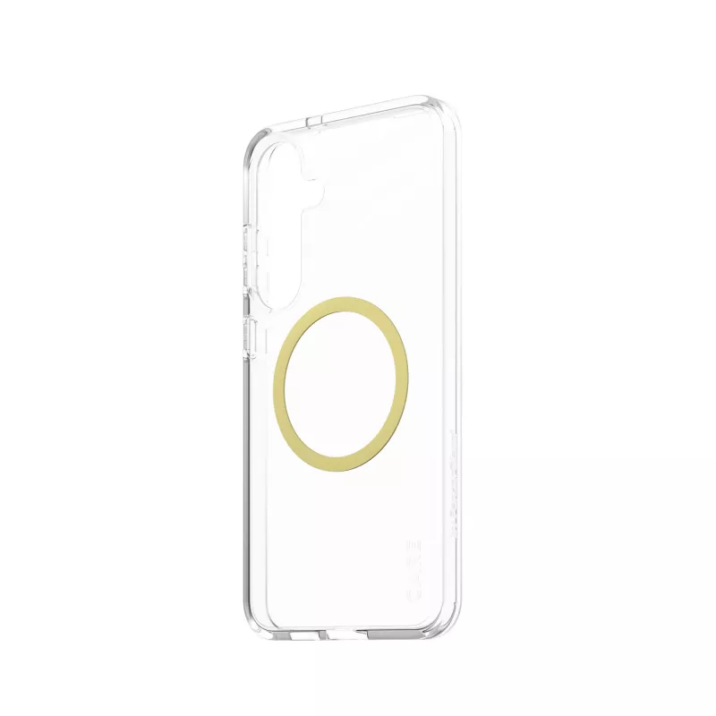 Funda PanzerGlass CARE Urban Combat transparente Chardonnay Qi para Samsung Galaxy S25+