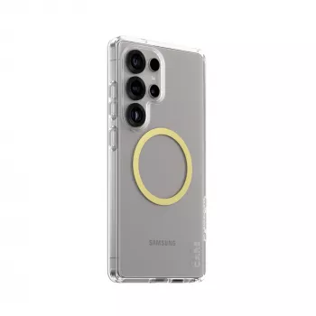 Funda PanzerGlass CARE™ by ® Urban Combat Case transparente con Qi Chardonnay compatible para Samsung Galaxy S25 Ultra