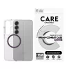 Funda PanzerGlass CARE Urban Combat transparente morada ciruela Qi para Samsung Galaxy S25+