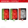 Protector de pantalla Displex (9H) para Apple iPad mini 8,3'' (6.ª gen./7.ª gen. 2024), marco de montaje Eco, resistente a arañazos