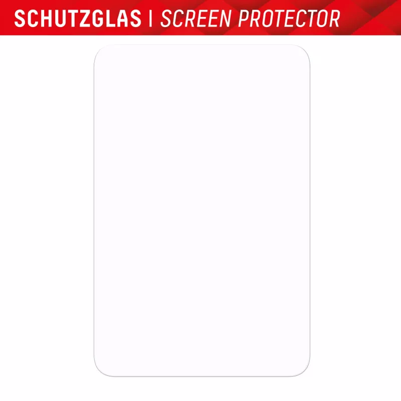 Protector de pantalla Displex (9H) para Apple iPad mini 8,3'' (6.ª gen./7.ª gen. 2024), marco de montaje Eco, resistente a arañazos