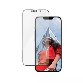Protector de pantalla PanzerGlass iPhone 16e 14 13 13 Pro Ultra-Wide Fit antirrayaduras antigolpes
