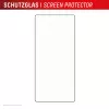 Displex Premium Displayschutzfolie (Full Cover, 10H) para Samsung Galaxy S25 Ultra, marco de montaje Eco, Full Cover