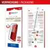 Displex Premium Displayschutzfolie (Full Cover, 10H) para Samsung Galaxy S25 Ultra, marco de montaje Eco, Full Cover