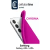 Cellularline Chroma – funda blanda de goma colorida para Galaxy A36/A56