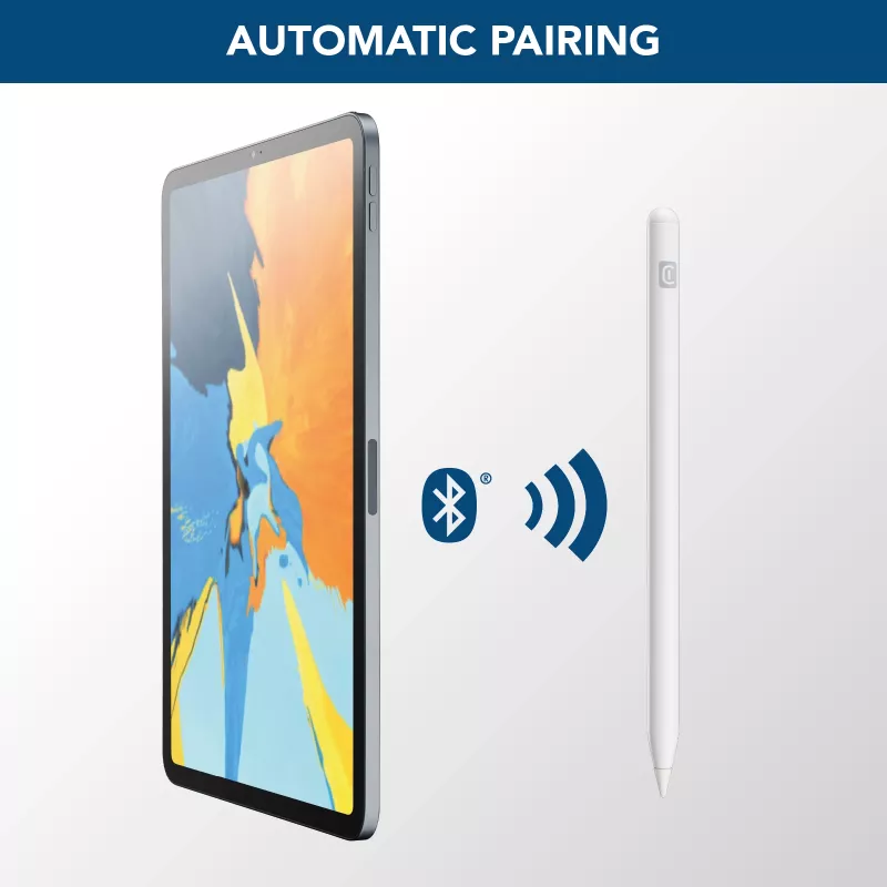 Lápiz Stylus Pen de Cellularline para iPad, blanco
