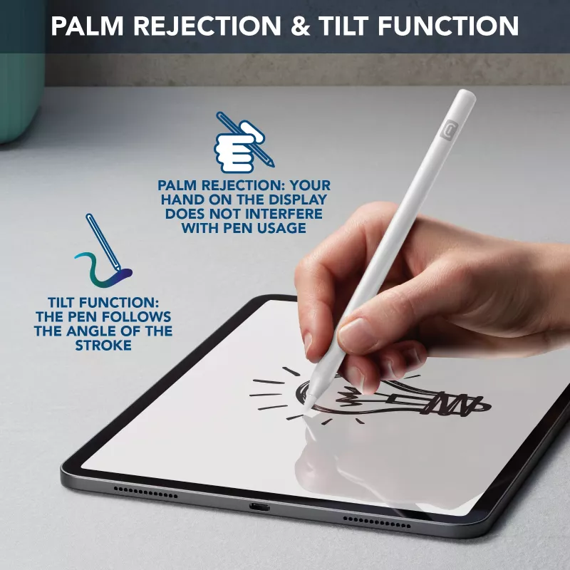 Lápiz Stylus Pen de Cellularline para iPad, blanco
