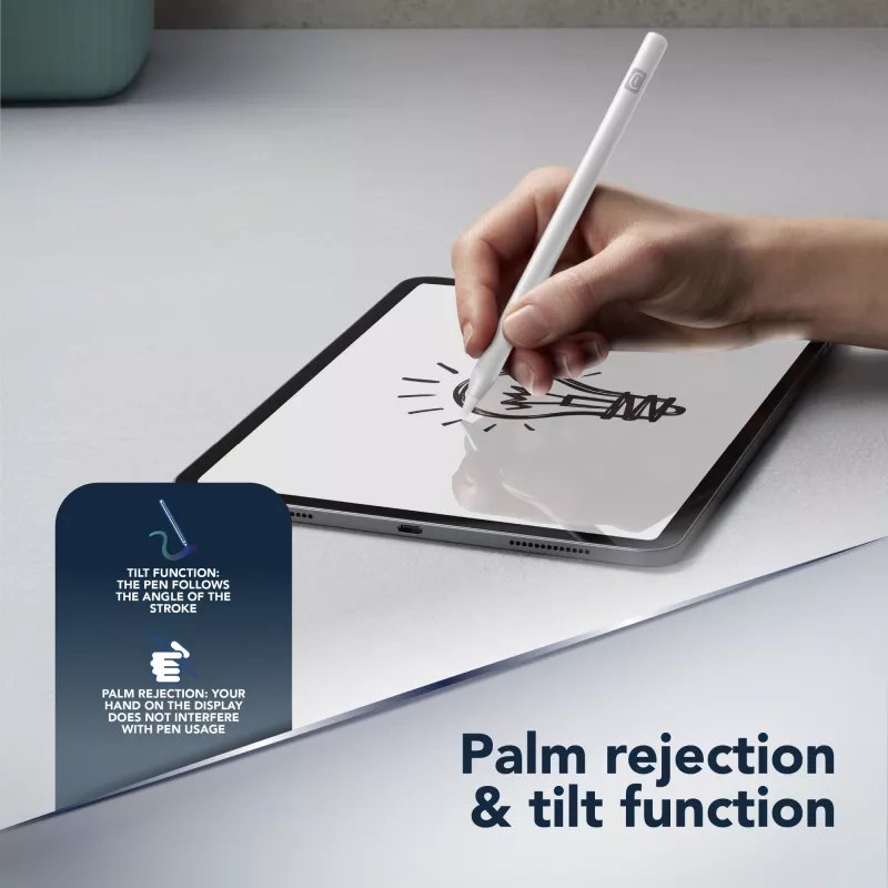 Lápiz Stylus Pen de Cellularline para iPad, blanco