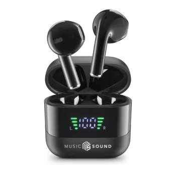 Music Sound SPARK auriculares TWS con pantalla LED