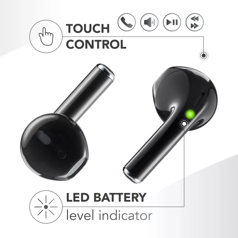 Music Sound SPARK auriculares TWS con pantalla LED