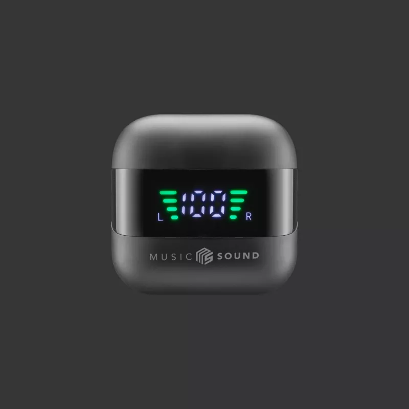 Music Sound SPARK auriculares TWS con pantalla LED