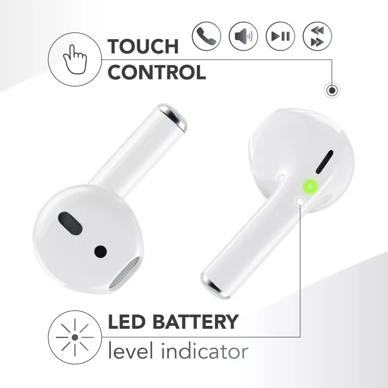 Music Sound SPARK auriculares TWS con pantalla LED