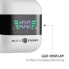 Music Sound SPARK auriculares TWS con pantalla LED