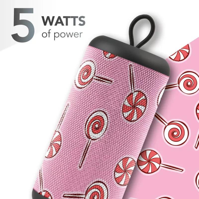 Altavoz portátil mono Music Sound altavoz vertical rosa