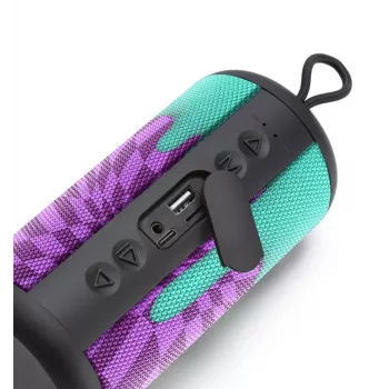 Altavoz portátil mono Music Sound altavoz vertical violeta