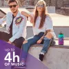 Altavoz portátil mono Music Sound altavoz vertical violeta