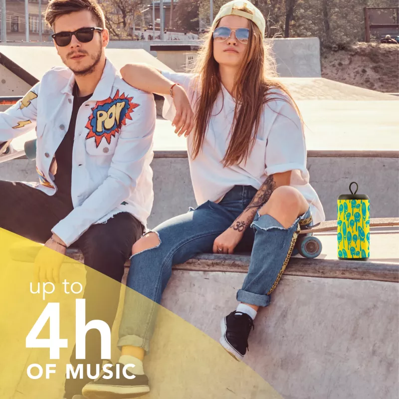 Music Sound altavoz vertical Bluetooth 5W Smile