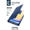 Funda tipo cartera Cellularline Galaxy A26 azul 16,8 cm