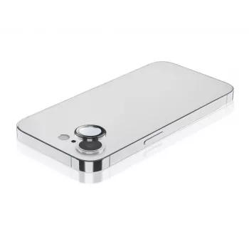 Protector de pantalla y lente de cámara Cellularline CAMERARINGIPHSE4 para iPhone SE 2025 antirrayaduras transparente