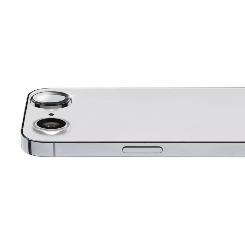 Cellularline CAMERARINGIPHSE4 anillo protector del objetivo de la cámara para iPhone 16e, transparente