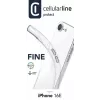 Funda Cellularline FINECIPHSE4T transparente para iPhone SE 6,1 pulgadas