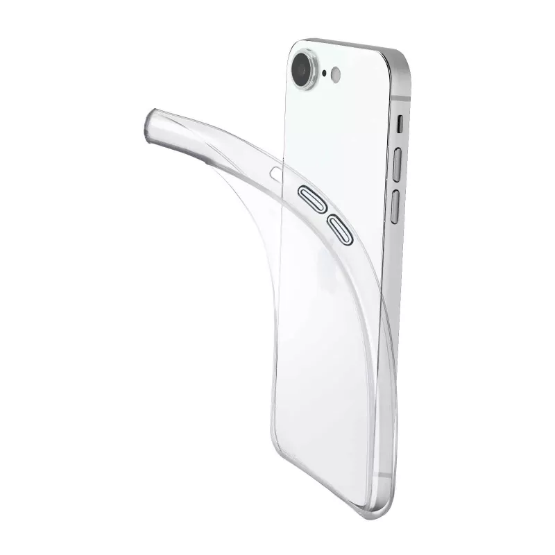 Funda Cellularline FINECIPHSE4T transparente para iPhone SE 6,1 pulgadas