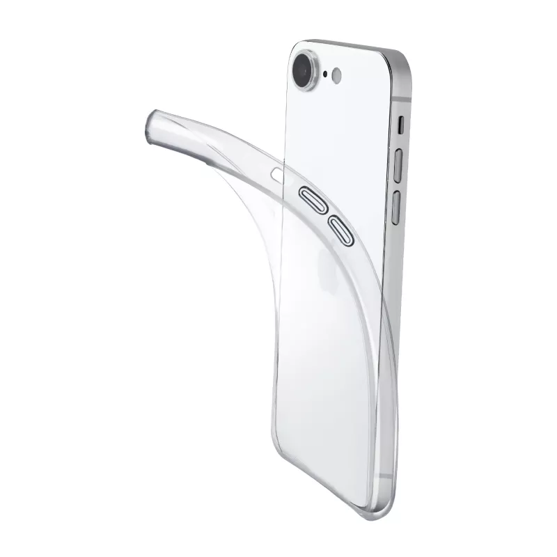 Funda Cellularline FINECIPHSE4T transparente para iPhone SE 6,1 pulgadas