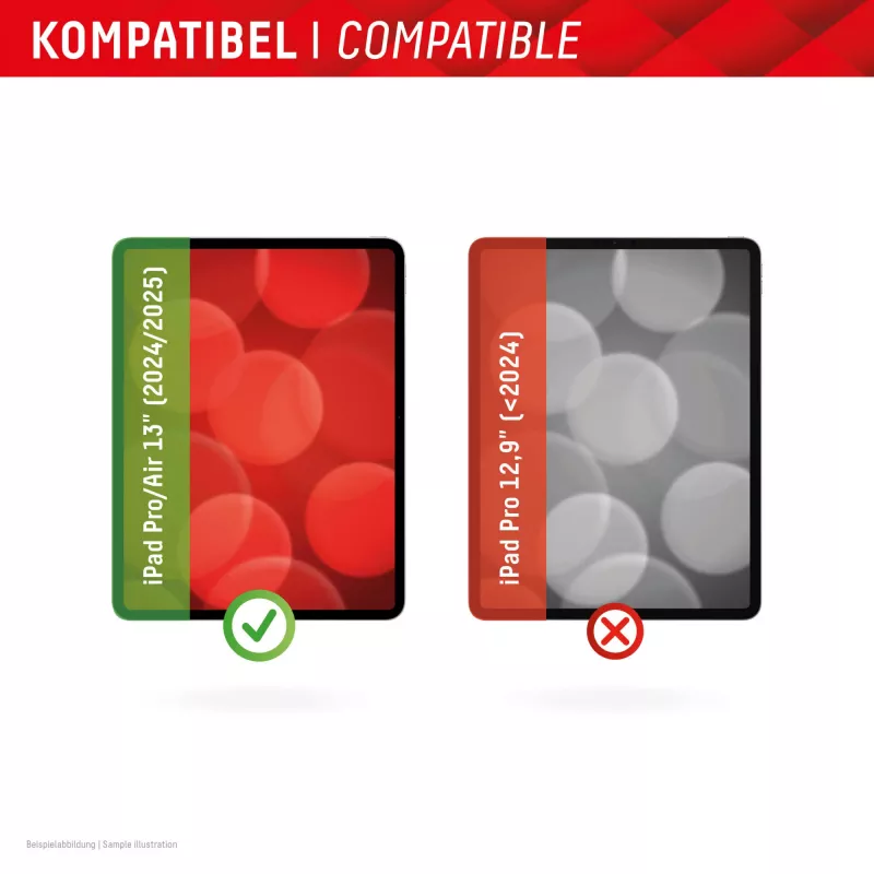 Displex TABLET PAPERSENSE para iPad Pro 13'' (2024)/Air 13'' (2025/2024), lámina extraíble de escritura o dibujo con sensación papel