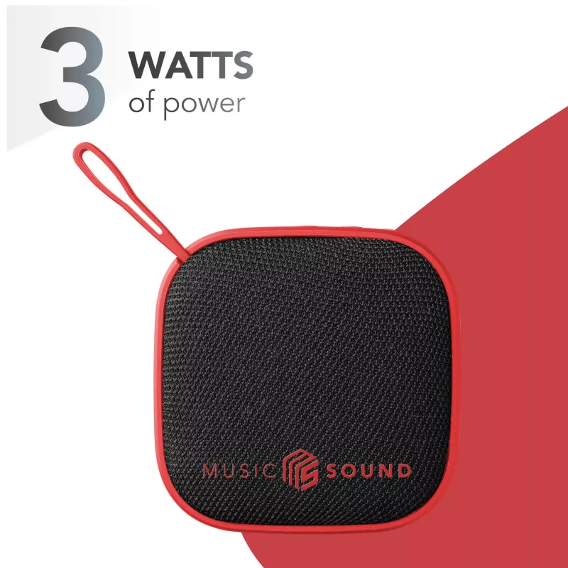 Music Sound altavoz inalámbrico mini compacto y colorido 3 vatios Bluetooth