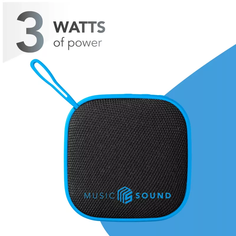 Music Sound altavoz inalámbrico mini compacto y colorido 3 vatios Bluetooth