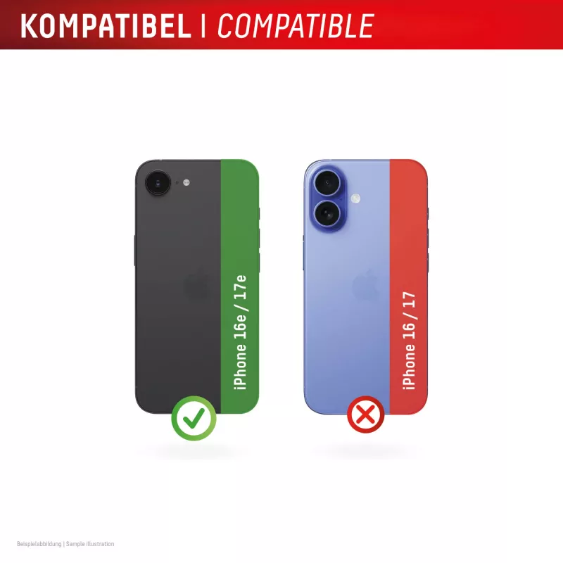 Displex 02124 CamGlass Single Lens cristal para cámara de un solo objetivo, para iPhone 16e