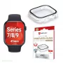 E.V.I Displex Full Body protector de pantalla para Apple Watch Series 7/8/9 45 mm, transparente