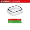 E.V.I Displex Full Body protector de pantalla para Apple Watch Series 7/8/9 45 mm, transparente