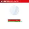 Displex vidrio 9H Galaxy Watch 6 Classic (47 mm), pack de 2, ultrafino, sin bordes, anti-huellas, fabricado en Alemania