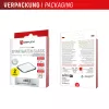 Displex protector de vidrio irrompible de cobertura total Apple Watch SE3/SE2/SE (40 mm), pack de 2, ultrafino, sin bordes, montaje Eco