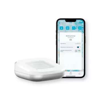 Punto de acceso inalámbrico HomeMatic Access Point 2 HmIP-HAP2 blanco para la configuración y el control de sistemas HomeMatic IP