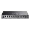 Switch de red TP-Link Omada ES210GP Managed L2 Gigabit Ethernet (10/100/1000) Power over Ethernet (PoE) para carril DIN Negro