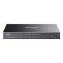 Switch de red TP-Link Omada ES210GP Managed L2 Gigabit Ethernet (10/100/1000) Power over Ethernet (PoE) para carril DIN Negro