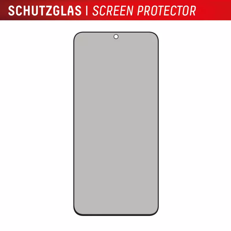 Protector de pantalla de privacidad Displex (10H) para Samsung Galaxy S25 FE/S24 FE, marco de montaje Eco, filtro de privacidad