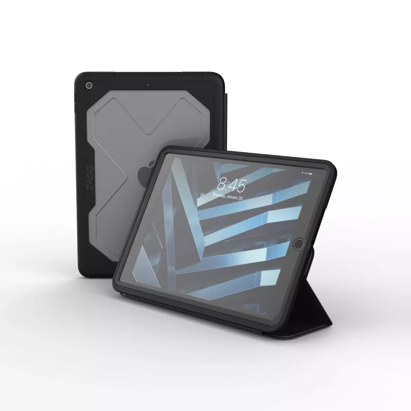 Funda tipo folio ZAGG Rugged Messenger Apple iPad 10.2 25.9 cm Charcoal