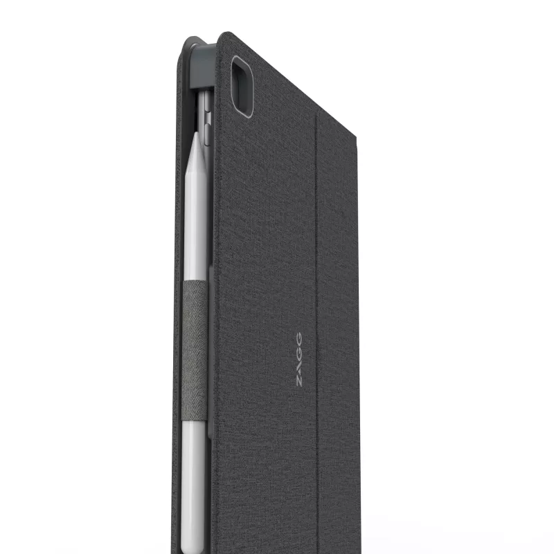 Teclado ZAGG Messenger Folio 2-Apple-iPad 10.2/10.5-Charcoal-Alemán