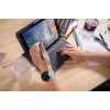 Teclado ZAGG Messenger Folio 2-Apple-iPad 10.2/10.5-Charcoal-Alemán