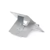 Soporte para portátil R-Go Tools R-Go Riser Flexible, soporte de portátil plegable ajustable, ergonómico, aluminio Hylite, plateado