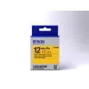Casete de etiquetas Epson Pastell LK-4YBP negro/amarillo 12 mm (9 m)