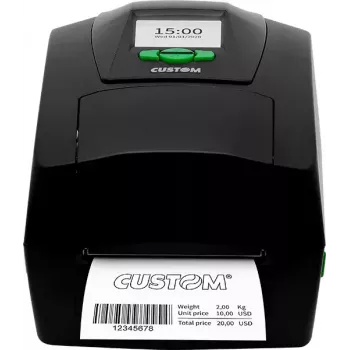 Impresora POS CUSTOM D4 202 con cable térmica directa 203x203 DPI
