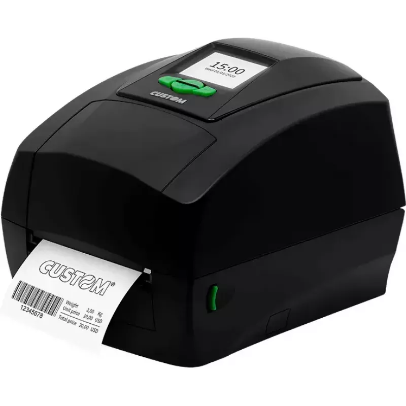Impresora POS CUSTOM D4 202 con cable térmica directa 203x203 DPI