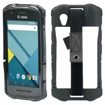Funda Shell Mobilis 052040 para ordenador de mano Zebra Negro